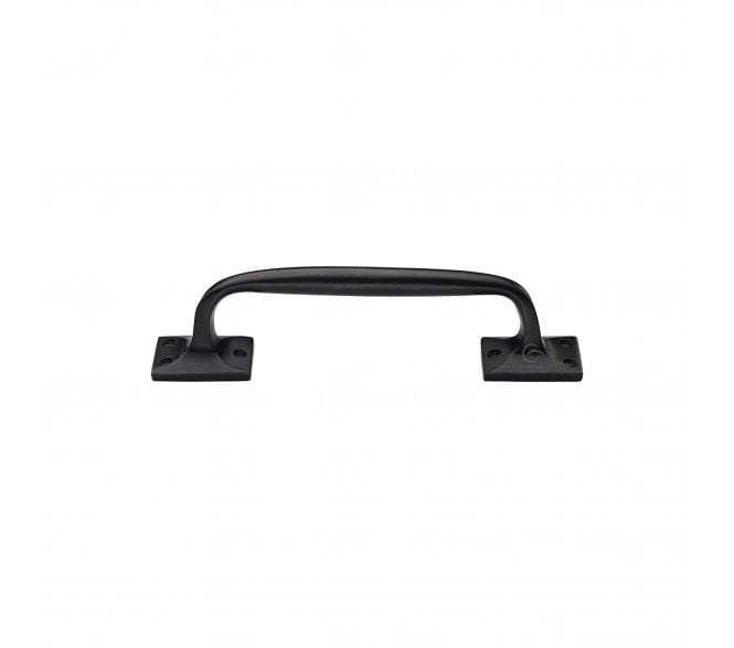 Heritage Brass RDB1150 Cranked Door Pull Handles - Rustic Dark Bronze