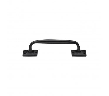 Heritage Brass RDB1150 Cranked Door Pull Handles - Rustic Dark Bronze