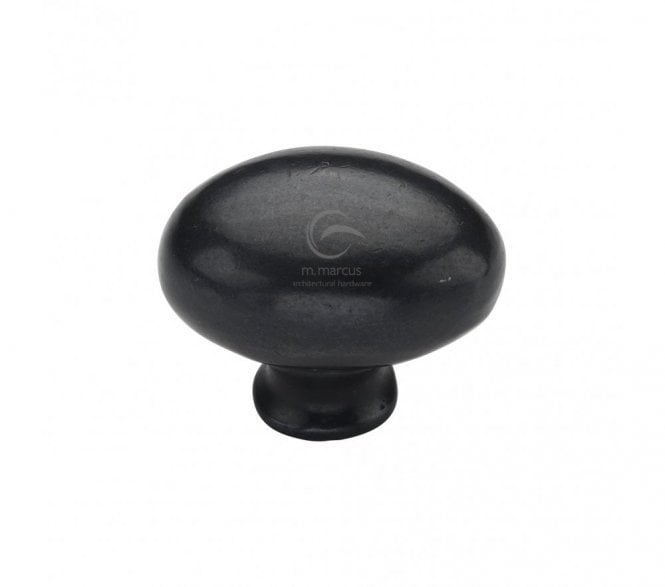 Heritage Brass RDB118 Oval Cabinet Knobs - Rustic Dark Bronze