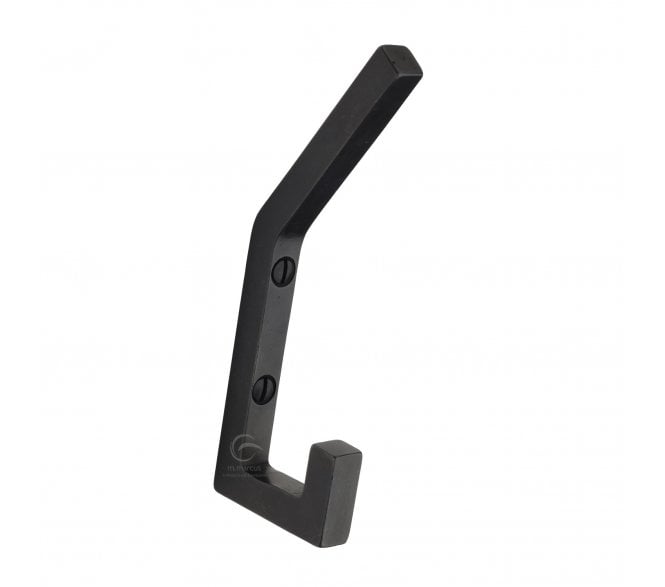 Heritage Brass RDB151 Double Robe Hook - Rustic Dark Bronze