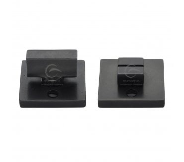 Heritage Brass RDB155 Bathroom Thumbturn & Release Set (Square) - Rustic Dark Bronze