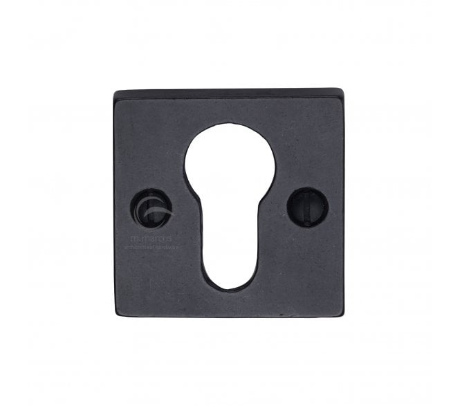 Heritage Brass RDB158 Euro Profile Cylinder Escutcheon - Rustic Dark Bronze