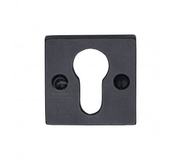 Heritage Brass RDB158 Euro Profile Cylinder Escutcheon - Rustic Dark Bronze
