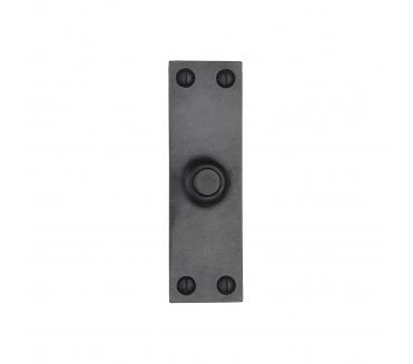 Heritage Brass RDB348 Door Bell Push - 76x32mm - Rustic Dark Bronze