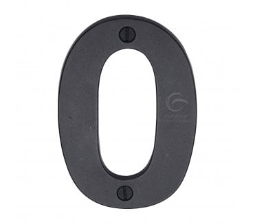 Heritage Brass RDB351 Screw Fix Door Numerals - 76mm - Rustic Dark Bronze