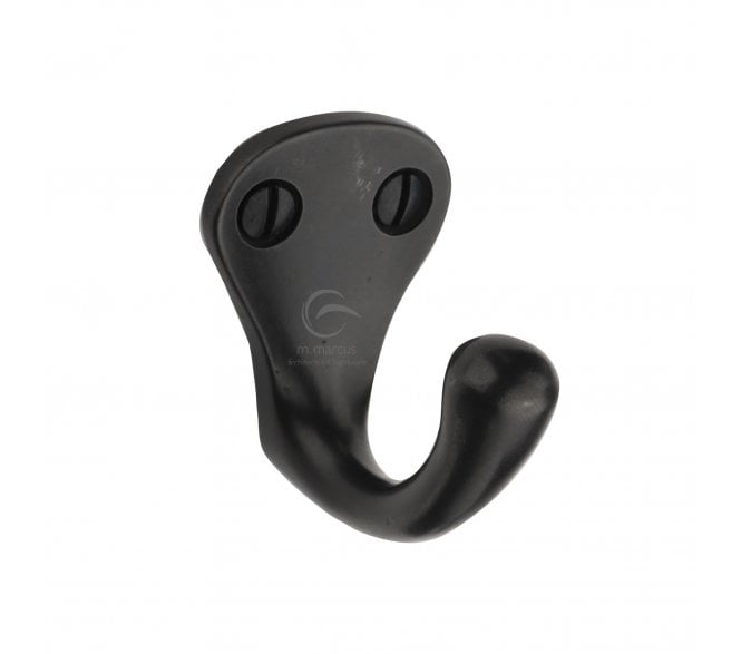 Heritage Brass RDB387 Single Coat Hook - Rustic Dark Bronze
