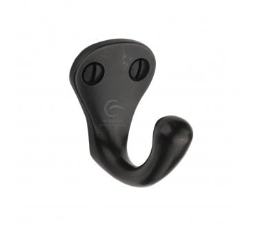 Heritage Brass RDB387 Single Coat Hook - Rustic Dark Bronze