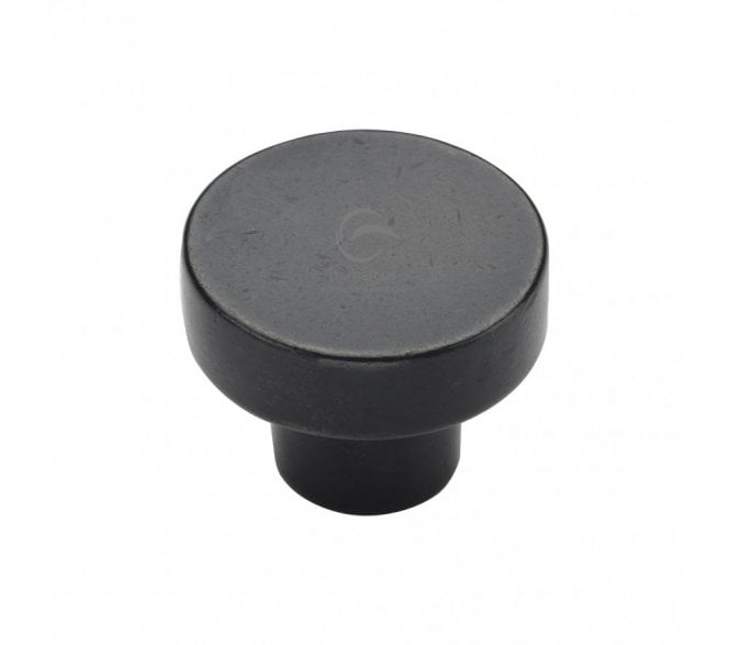 Heritage Brass RDB3880 Round Disc Cabinet Knobs - Rustic Dark Bronze
