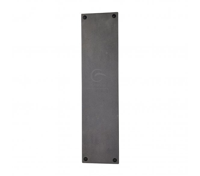 Heritage Brass RDB431 Plain Flat Fingerplate - 305x64mm - Rustic Dark Bronze