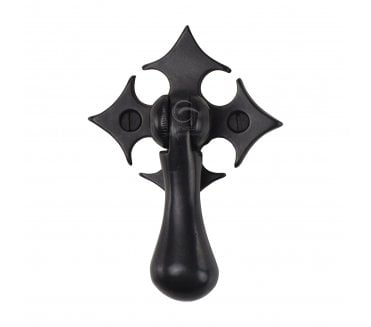 Heritage Brass RDB6261 Fleur-De-Lys Cabinet Drop Pull - Rustic Dark Bronze