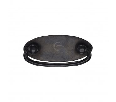 Heritage Brass RDB6266 Oval Cabinet Drop Pull - Rustic Dark Bronze