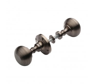 Heritage Brass RIM-V971 Beehive Rim Knobs - Matt Bronze