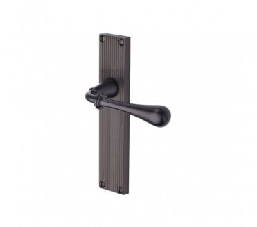 Heritage Brass Roma On Reeded Backplate - Matt Bronze