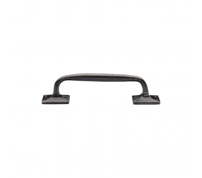 Heritage Brass RPW1150 Cranked Door Pull Handles - Rustic Pewter