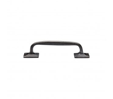 Heritage Brass RPW1150 Cranked Door Pull Handles - Rustic Pewter