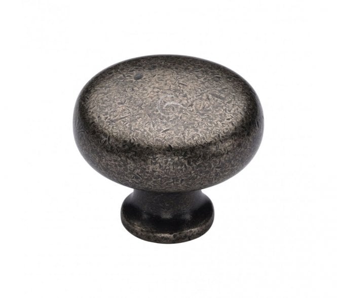 Heritage Brass RPW117 Round Cabinet Knobs - Rustic Pewter