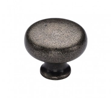 Heritage Brass RPW117 Round Cabinet Knobs - Rustic Pewter