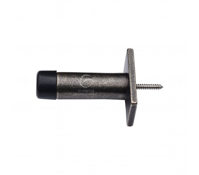 Heritage Brass RPW121 Skirting Mounted Door Stop - Rustic Pewter