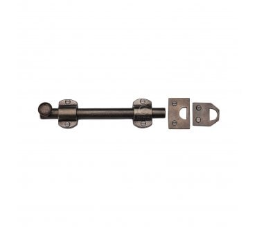 Heritage Brass RPW2571 Sliding Door Bolts - Rustic Pewter
