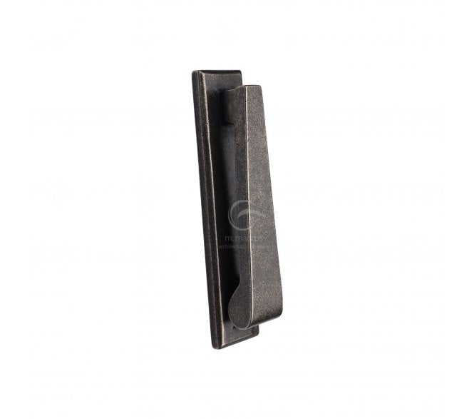 Heritage Brass RPW338 Slimline Door Knocker - Rustic Pewter