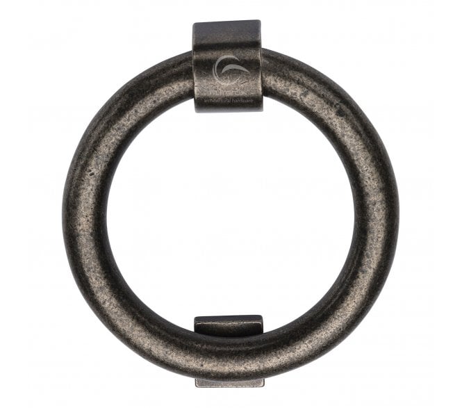 Heritage Brass RPW339 Ring Door Knocker - Rustic Pewter