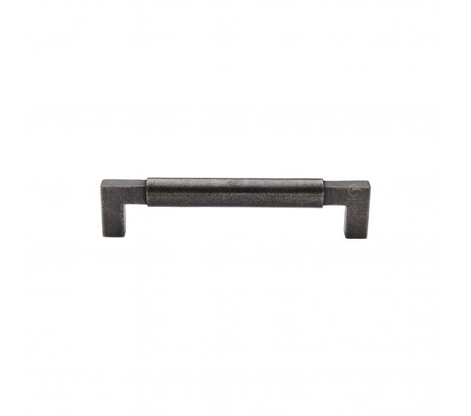 Heritage Brass RPW346 Bauhaus Design Pull Handles - Rustic Pewter