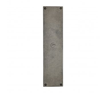 Heritage Brass RPW431 Plain Flat Fingerplate - 305x64mm - Rustic Pewter