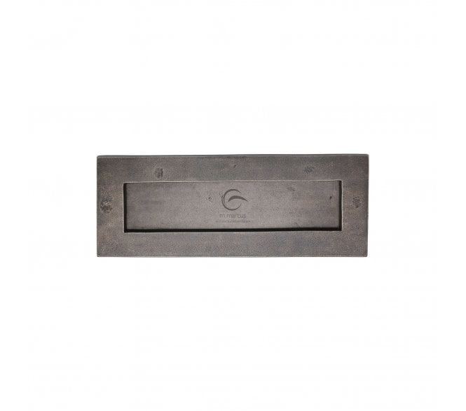 Heritage Brass RPW465 Victorian Letter Plates - Rustic Pewter