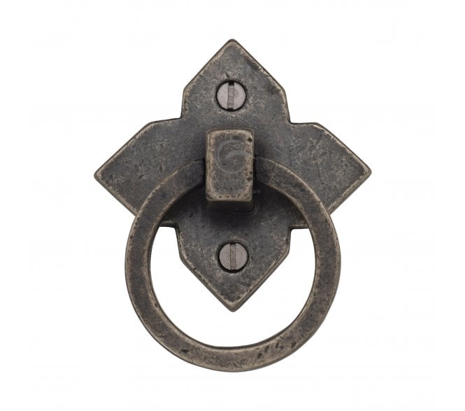 Heritage Brass RPW6389 Drop Pull - Rustic Pewter