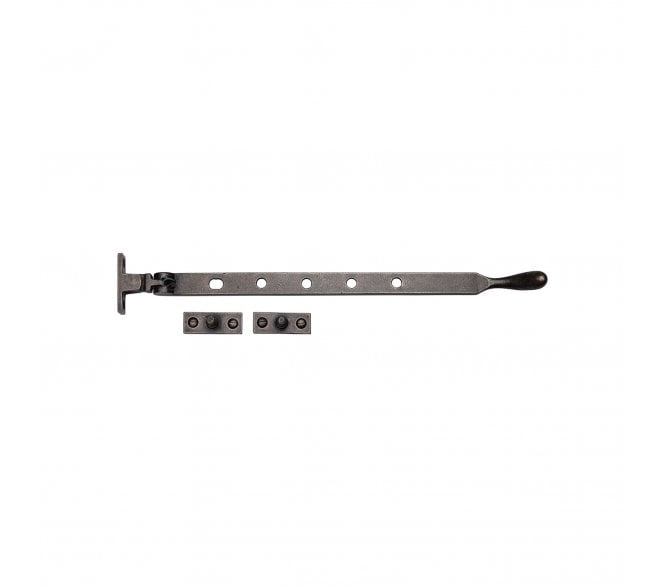 Heritage Brass RPW992 Casement Window Stays - Rustic Pewter