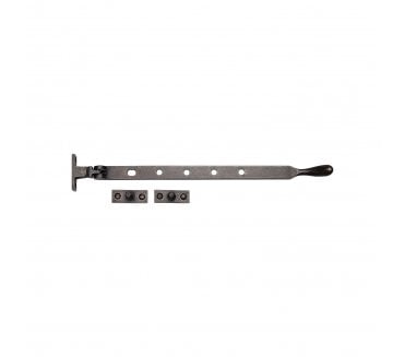 Heritage Brass RPW992 Casement Window Stays - Rustic Pewter