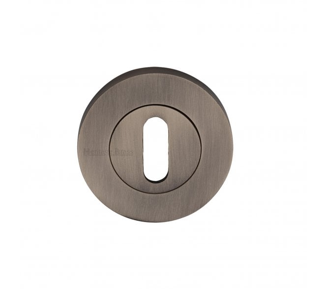 Heritage Brass Signac Standard Keyhole Escutcheon  -  Matt Bronze