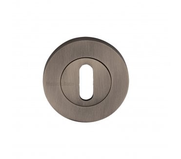 Heritage Brass Signac Standard Keyhole Escutcheon  -  Matt Bronze