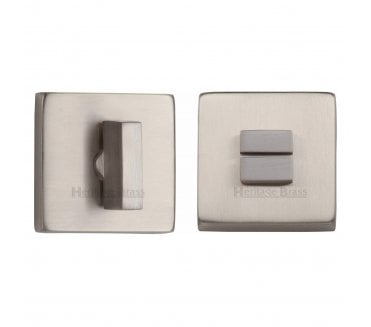 Heritage Brass SQ4035 Square Bathroom Turn & Release - Satin Nickel