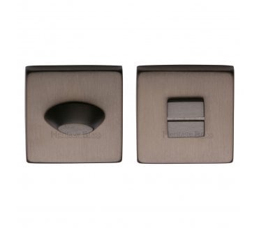 Heritage Brass SQ4043 Square Bathroom Turn & Release - Matt Bronze