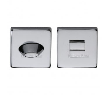 Heritage Brass SQ4043 Square Bathroom Turn & Release - Polished Chrome
