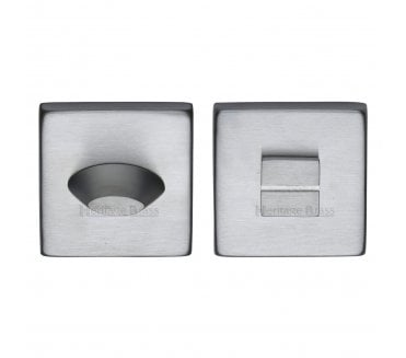 Heritage Brass SQ4043 Square Bathroom Turn & Release - Satin Chrome