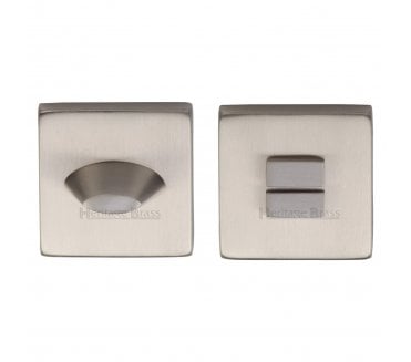Heritage Brass SQ4043 Square Bathroom Turn & Release - Satin Nickel