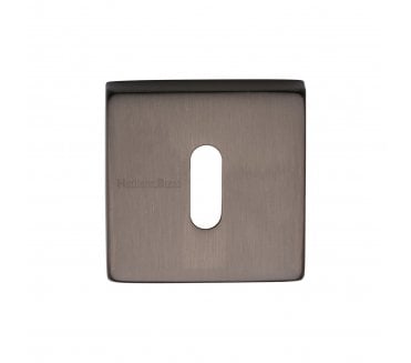 Heritage Brass SQ5002 Square Keyhole Escutcheon - Matt Bronze