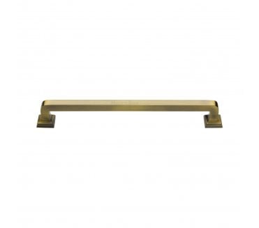 Heritage Brass Square Vintage Door Pull Handles - Antique Brass