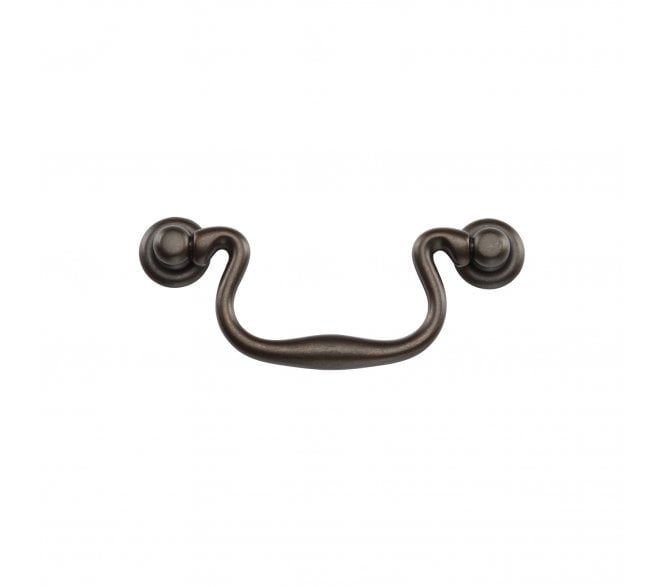 Heritage Brass Swan Drop Cabinet Pull - Matt Bronze