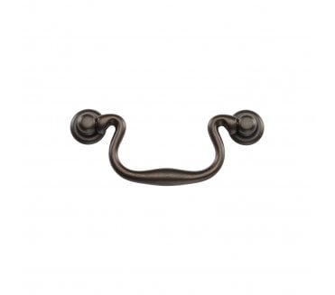 Heritage Brass Swan Drop Cabinet Pull - Matt Bronze