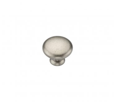 Heritage Brass TK4226 Classic Mushroom Cabinet Knobs - Distressed Pewter