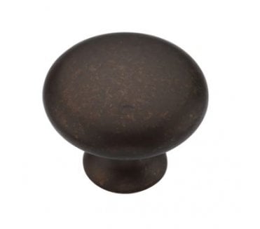 Heritage Brass TK4226 Classic Round Cabinet Knobs - Matt Bronze