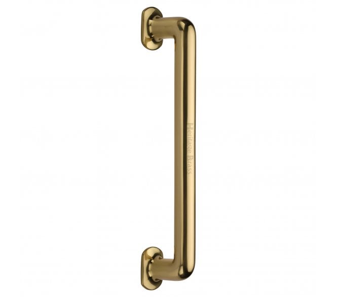 Heritage Brass Traditional Large Pull Handles - Polished Brass