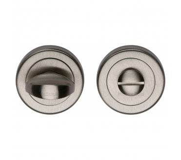 Heritage Brass V0678 Bathroom Turn & Release Set  - Satin Nickel