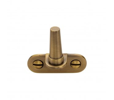 Heritage Brass V1002 Cranked Casement Stay Pin - Antique Brass