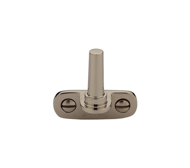 Heritage Brass V1002 Cranked Casement Stay Pin - Polished Nickel