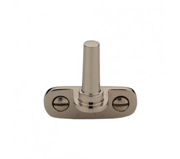 Heritage Brass V1002 Cranked Casement Stay Pin - Polished Nickel
