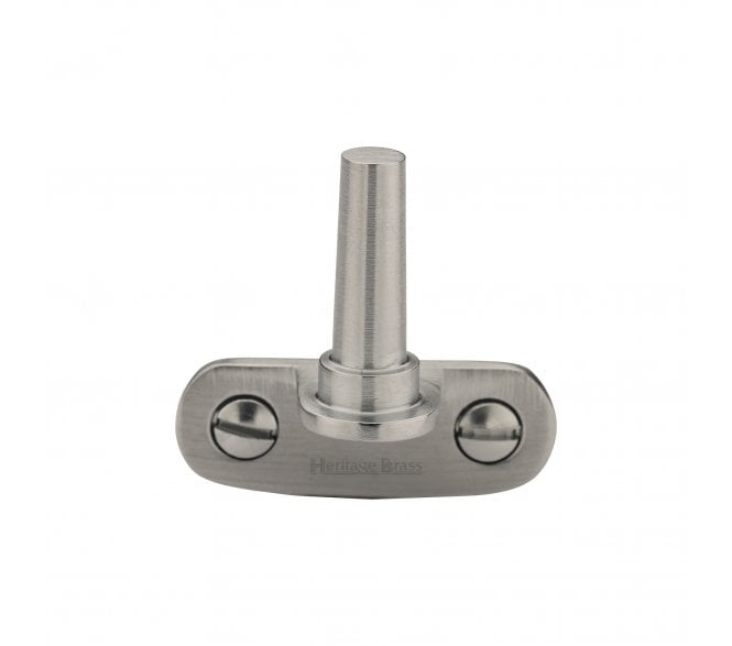 Heritage Brass V1002 Cranked Casement Stay Pin - Satin Chrome